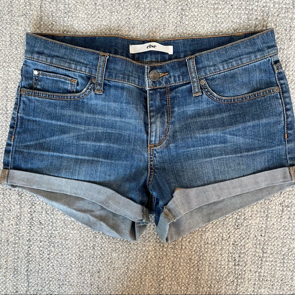 ELSE denim shorts - size 27 - Picture 2 of 6